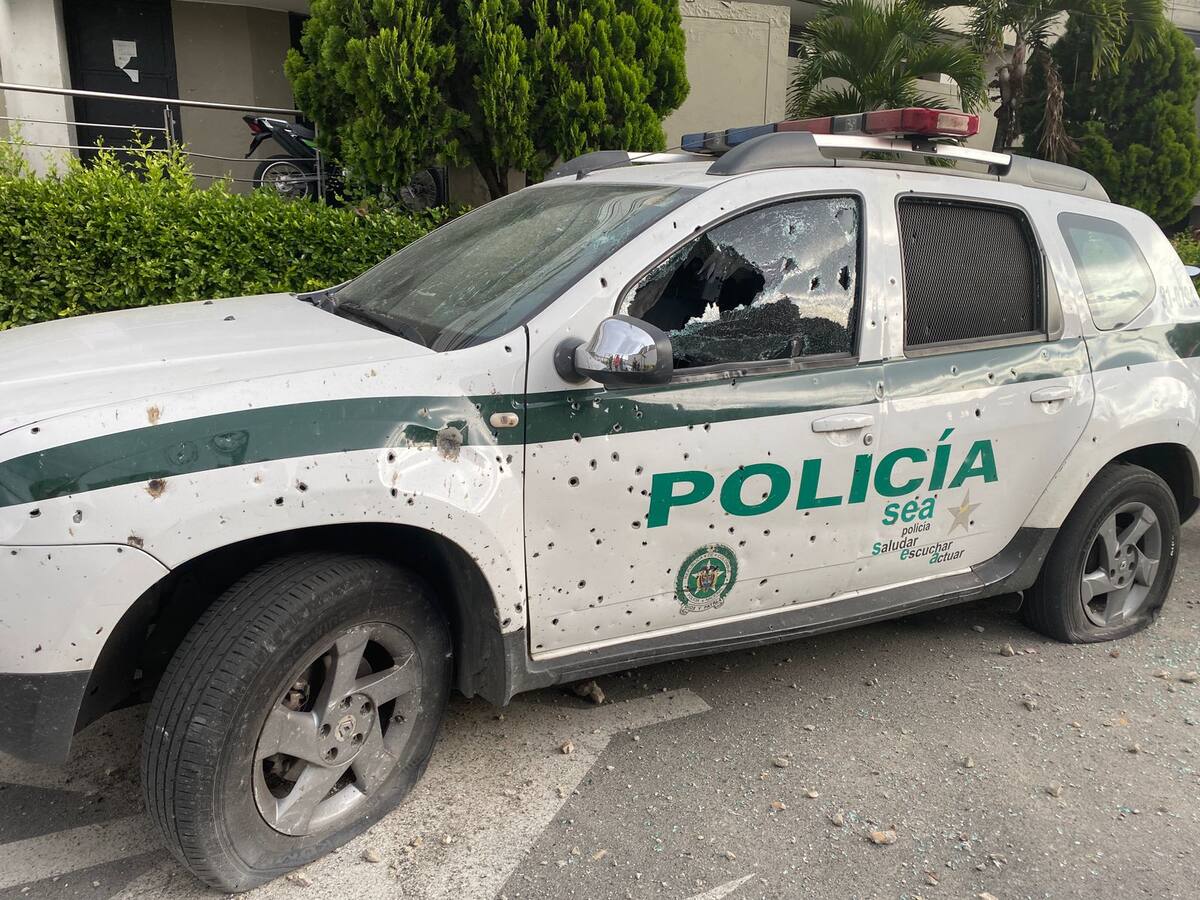 ELN se atribuyó atentado a estación de Policía del Norte en Bucaramanga