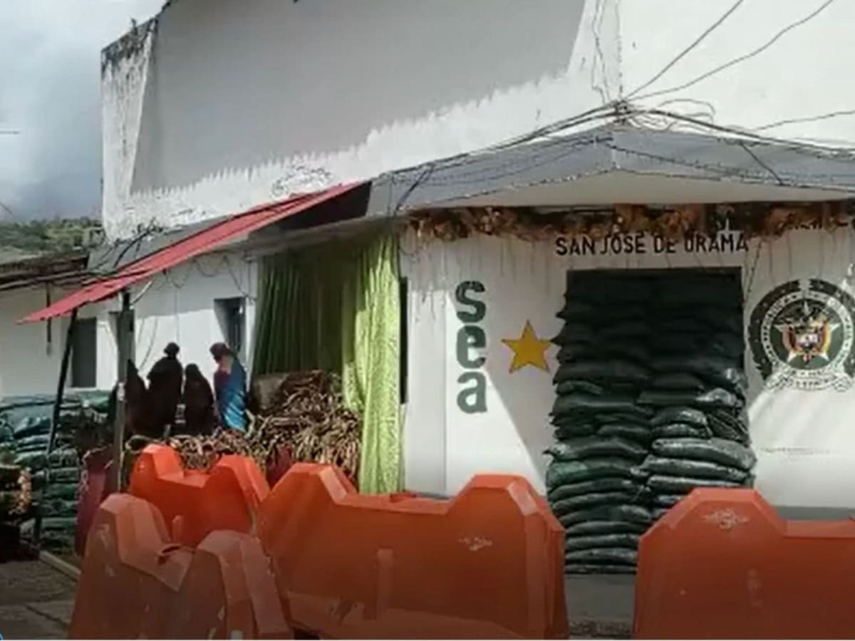 Abandono de subestación de Policía en Dabeiba, Antioquia, preocupa a los habitantes