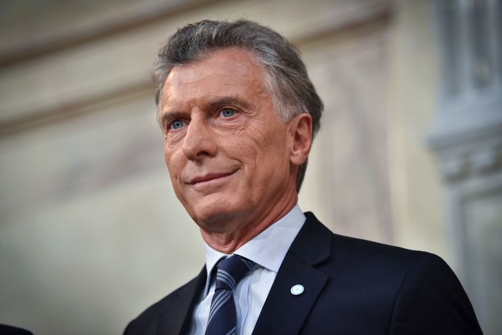 Expresidente de Argentina, Mauricio Macri. FOTO: Amilcar Orfali/Getty Images