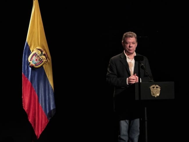 Juan Manuel Santos hizo un balance de la implementación de los acuerdos de paz. Foto: Colprensa