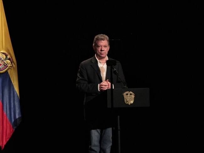 Juan Manuel Santos hizo un balance de la implementación de los acuerdos de paz. Foto: Colprensa