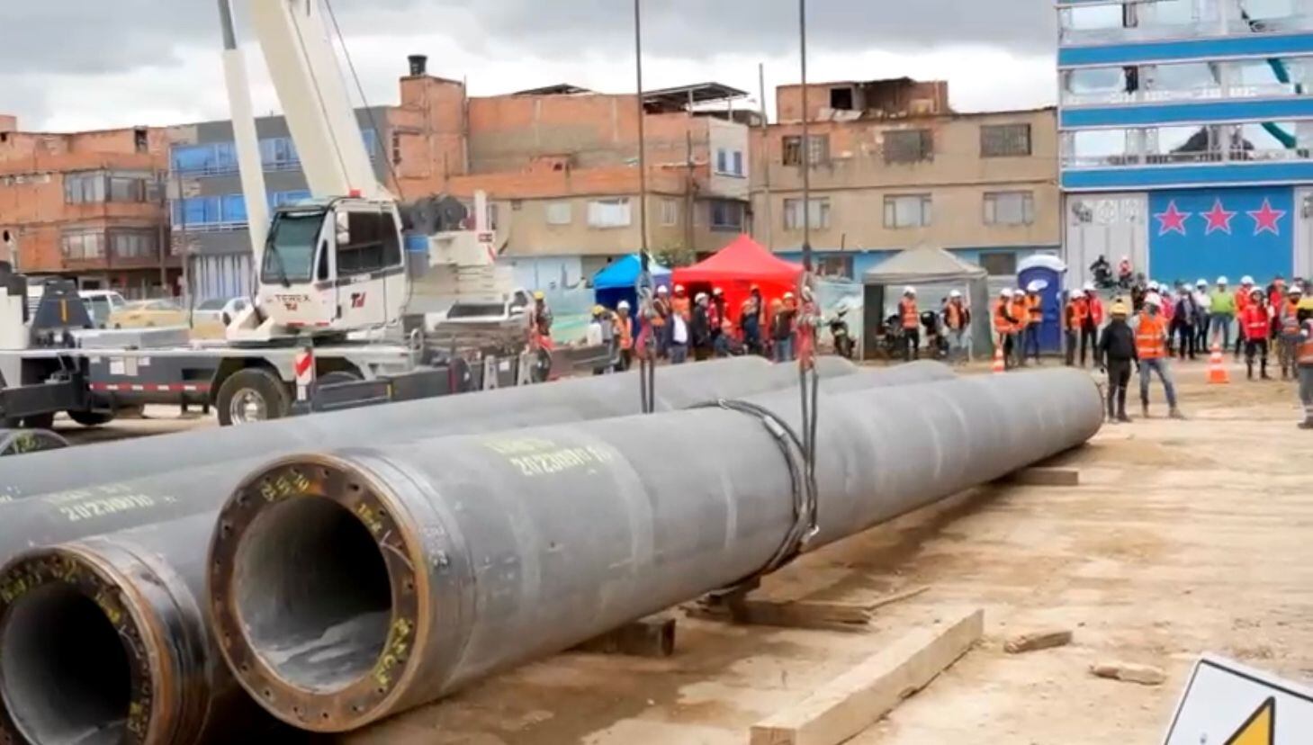 Obras de Primera Línea del Metro | Foto: Suministrada