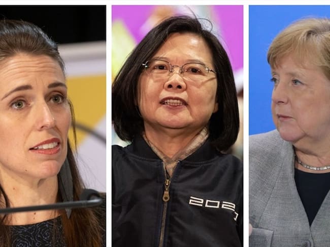 Alemania, Nueva Zelanda y Taiwan han sido de los países que mejor han manejado la pandemia. Las tres naciones están lideradas por mujeres.. Foto: Getty Images
