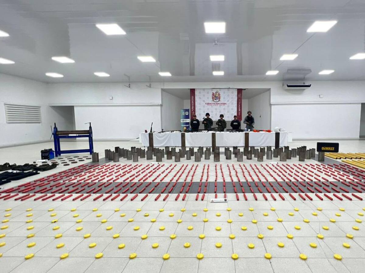 Hallan fábrica con explosivos que tenían capacidad para asesinar más de 3 mil personas