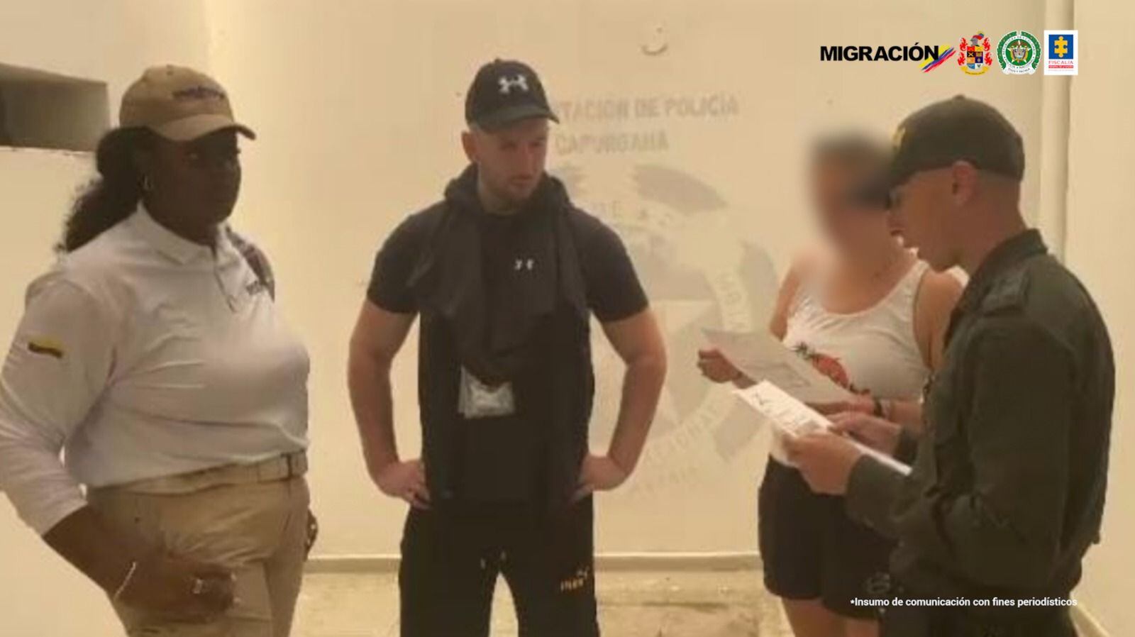 Las víctimas fueron secuestradas en un hotel de la capital vallecaucana. Foto: Fiscalía.