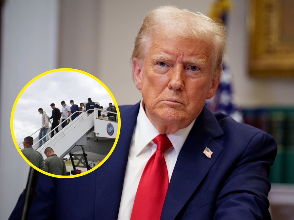 Personas con grilletes son asesinos, narcos y violadores: Trump sobre episodio con Gobierno Petro