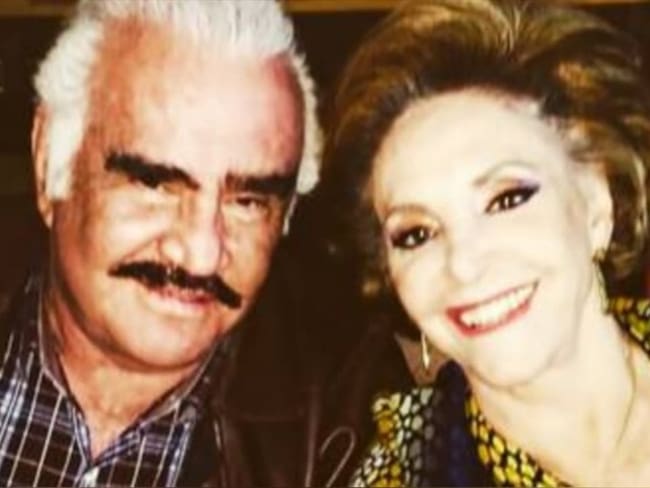 Vicente Fernández y su esposa &#039;Doña Cuquita&#039;. Foto: Instagran de Vicente