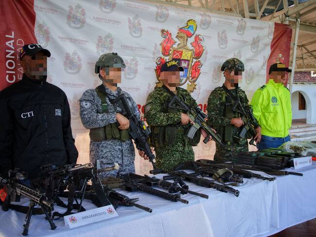 Operación Mantus de las Fuerzas Militares. Foto: Suministrada
