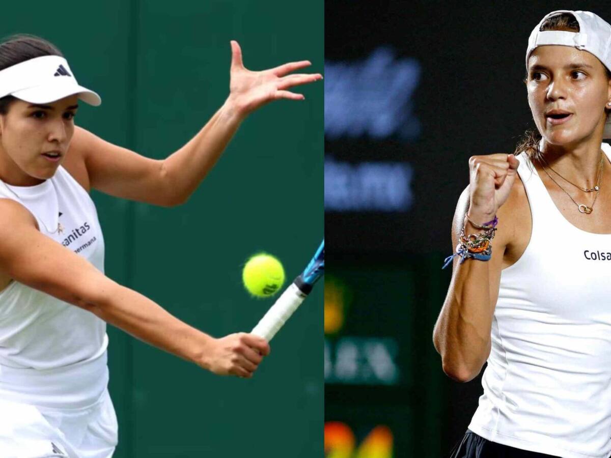 Camila Osorio y Emiliana Arango ya conocen a sus rivales en el WTA 1000 de Cincinnati