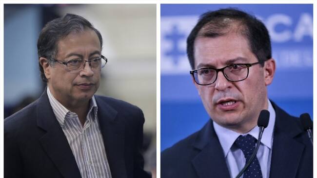 El senador Gustavo Petro criticó la gestión de Francisco Barbosa como fiscal general. Foto: Colprensa
