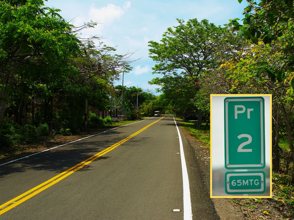¿Las ha visto? Para esto sirve la señal de tránsito ‘PR’ de las carreteras de Colombia