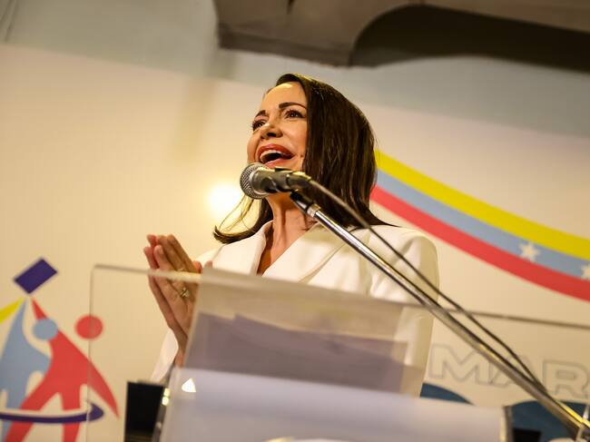 Maria Corina Machado. Foto: EFE/ Miguel Gutiérrez