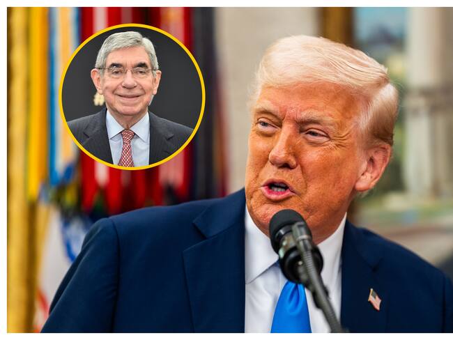 Donald Trump y Óscar Arias, Foto: Demetrius Freeman/The Washington Post via Getty Images.