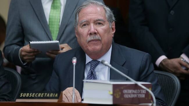 El Ministro de Defensa, Guillermo Botero. Foto: Colprensa