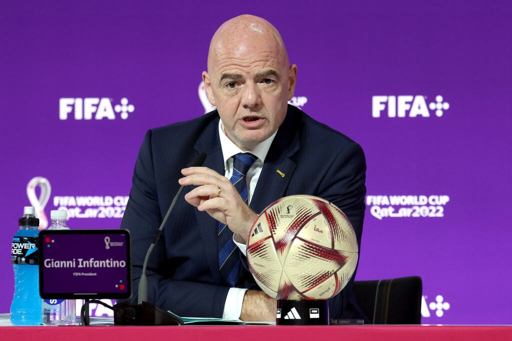Gianni Infantino, presidente de la FIFA (Photo by Alex Pantling/Getty Images)