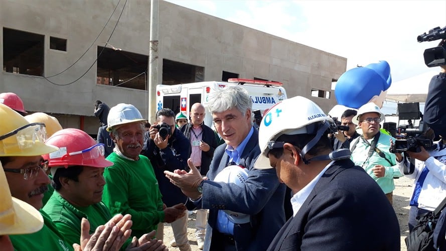 Desde Boyacá el ministro Juan Pablo Uribe, sostuvo que la salud de los ciudadanos del vecino país requiere un apoyo regional e internacional.. Foto: Cortesía