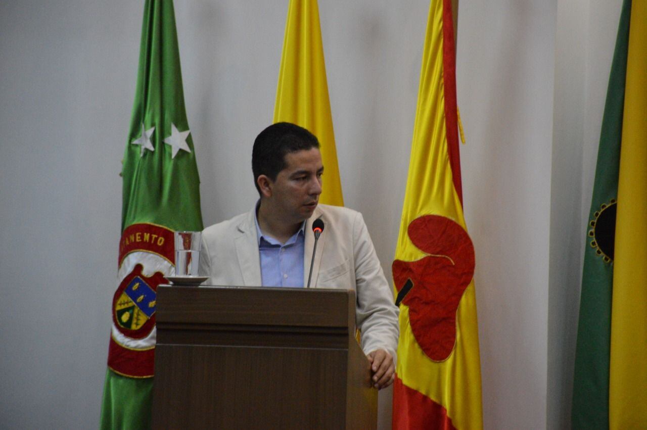 Héctor Fabio Alzate Bermúdez. Crédito: Asamblea de Risaralda. 