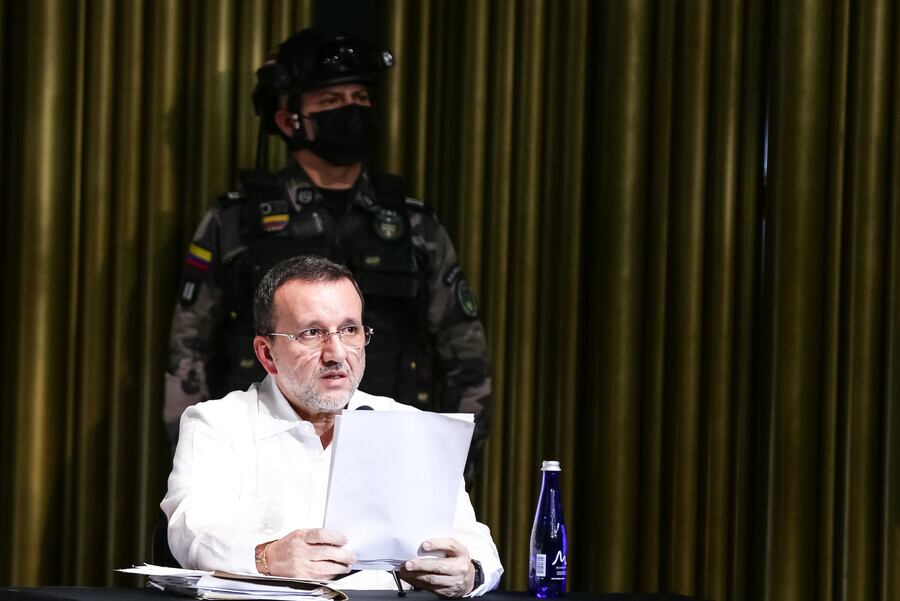 Exjefe paramilitar Carlos Mario Jiménez, alias Macaco. Foto: Colprensa.