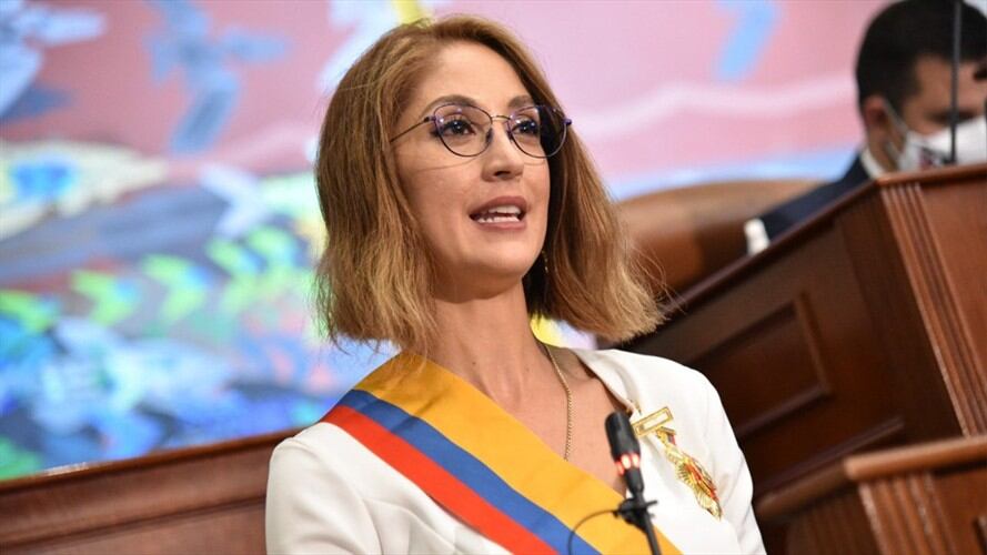 Jennifer Arias fue elegida como la nueva presidenta de la Cámara de Representantes. Foto: Colprensa