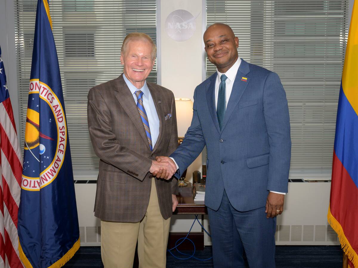 Embajador de Colombia en Estados Unidos se reunió con administrador de la Nasa