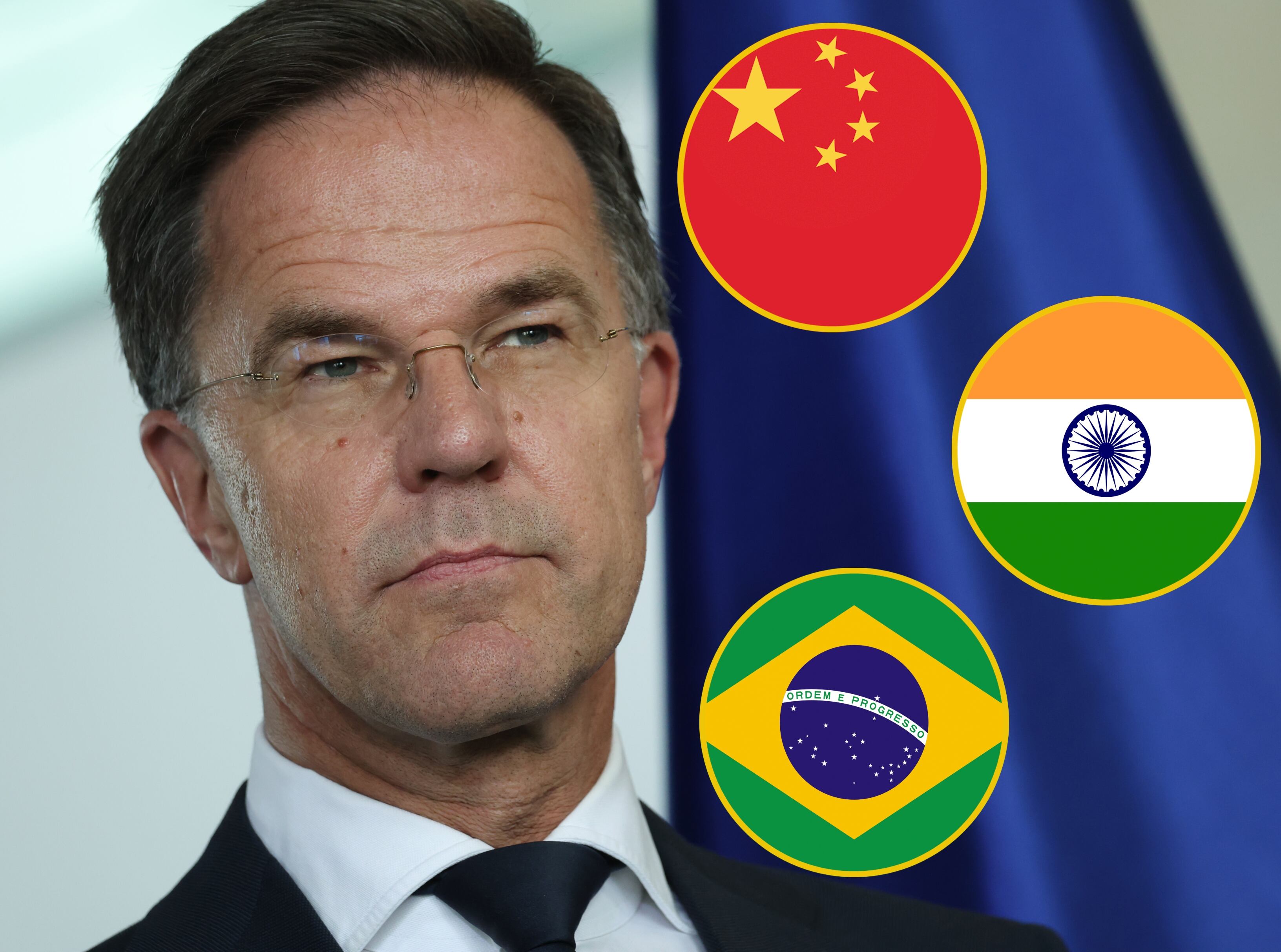 Secretario general de la OTAN, Mark Rutte. FOTO:  Sean Gallup/Getty Images