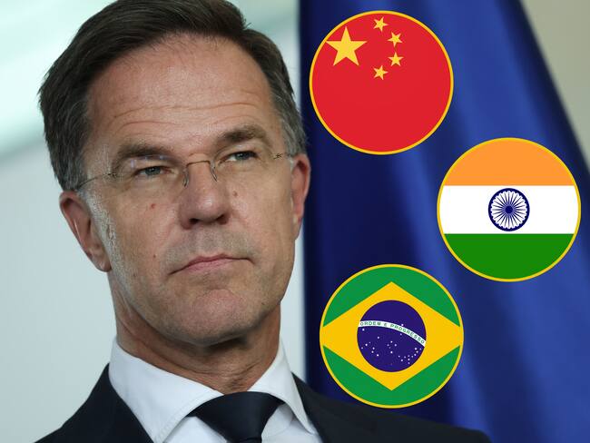 Secretario general de la OTAN, Mark Rutte. FOTO: Sean Gallup/Getty Images