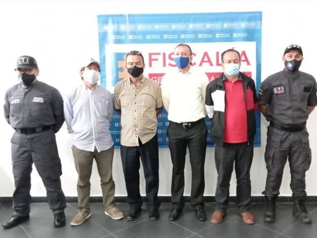 Captura del alcalde de Marsella. Foto: Fiscalía General de la Nación