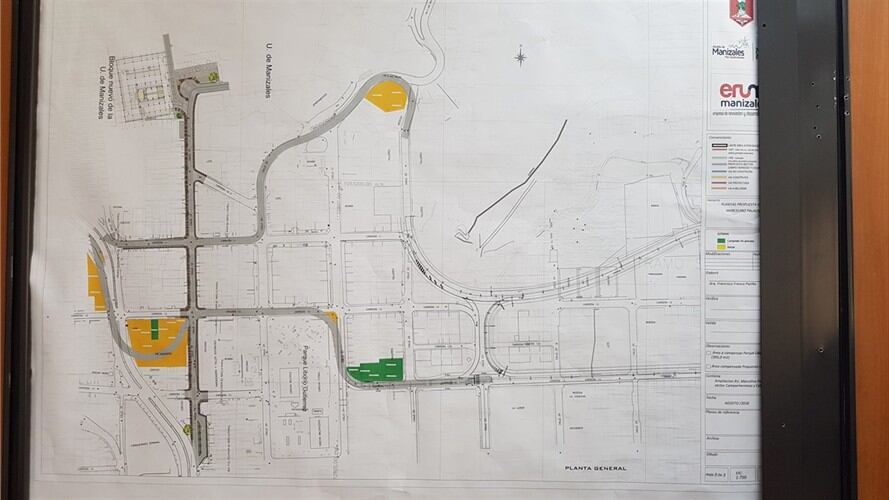 Alcalde de Manizales avala enajenación de inmuebles para obras de la malla vial. Foto: ERUM