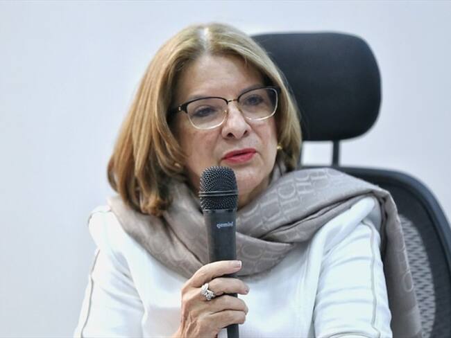 Iván Duque destacó la gestión de Margarita Cabello en la estructuración de la política carcelaria y en el impulso a la cadena perpetua para abusadores y asesinos de menores. Foto: Colprensa / CAMILA DÍAZ