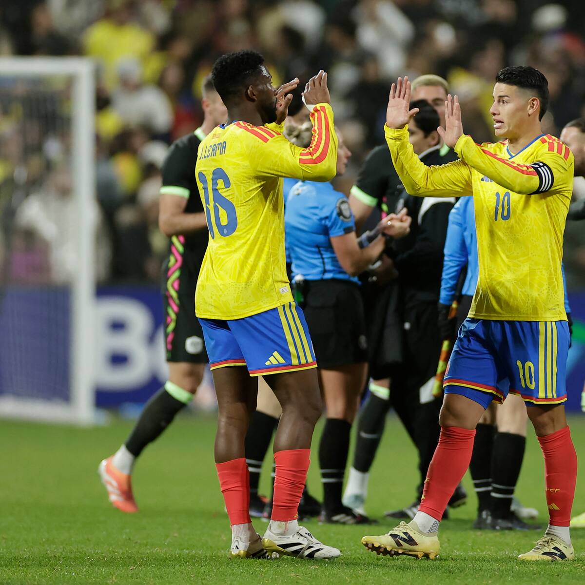 Video: Jefferson Lerma anotó el tanto final en la goleada 3-0 de Colombia sobre Australia
