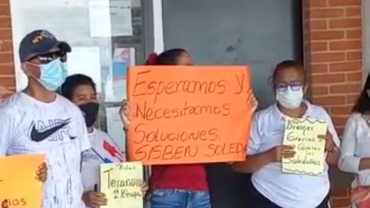 Líderes sociales denunciaron malos manejos del Sisbén en Soledad, Atlántico