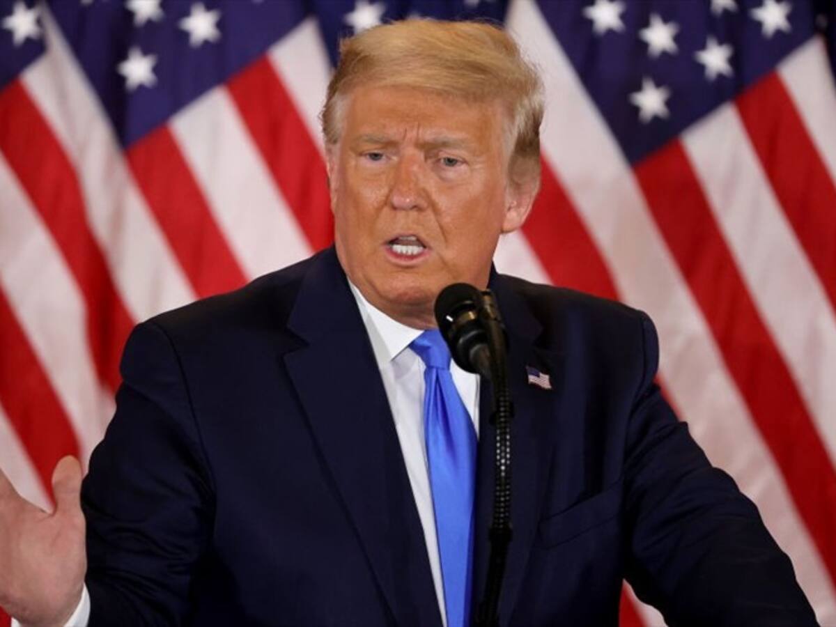 Donald Trump se declara ganador de las elecciones y denuncia un fraude en su contra