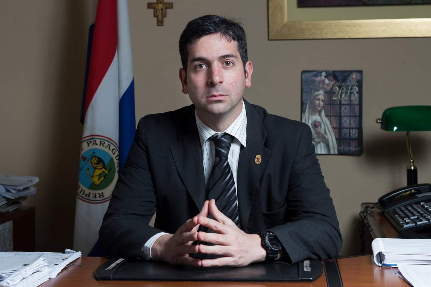 Fiscal de Paraguay, Marcelo Pecci. Foto: Twitter Fiscalía Paraguay.