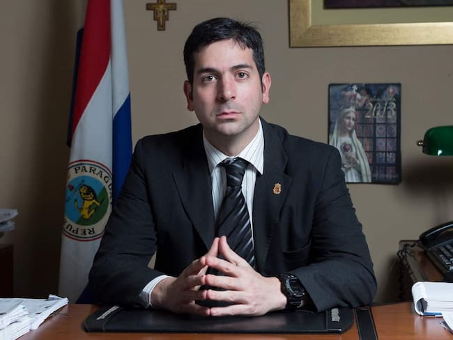Fiscal de Paraguay, Marcelo Pecci. Foto: Twitter Fiscalía Paraguay.