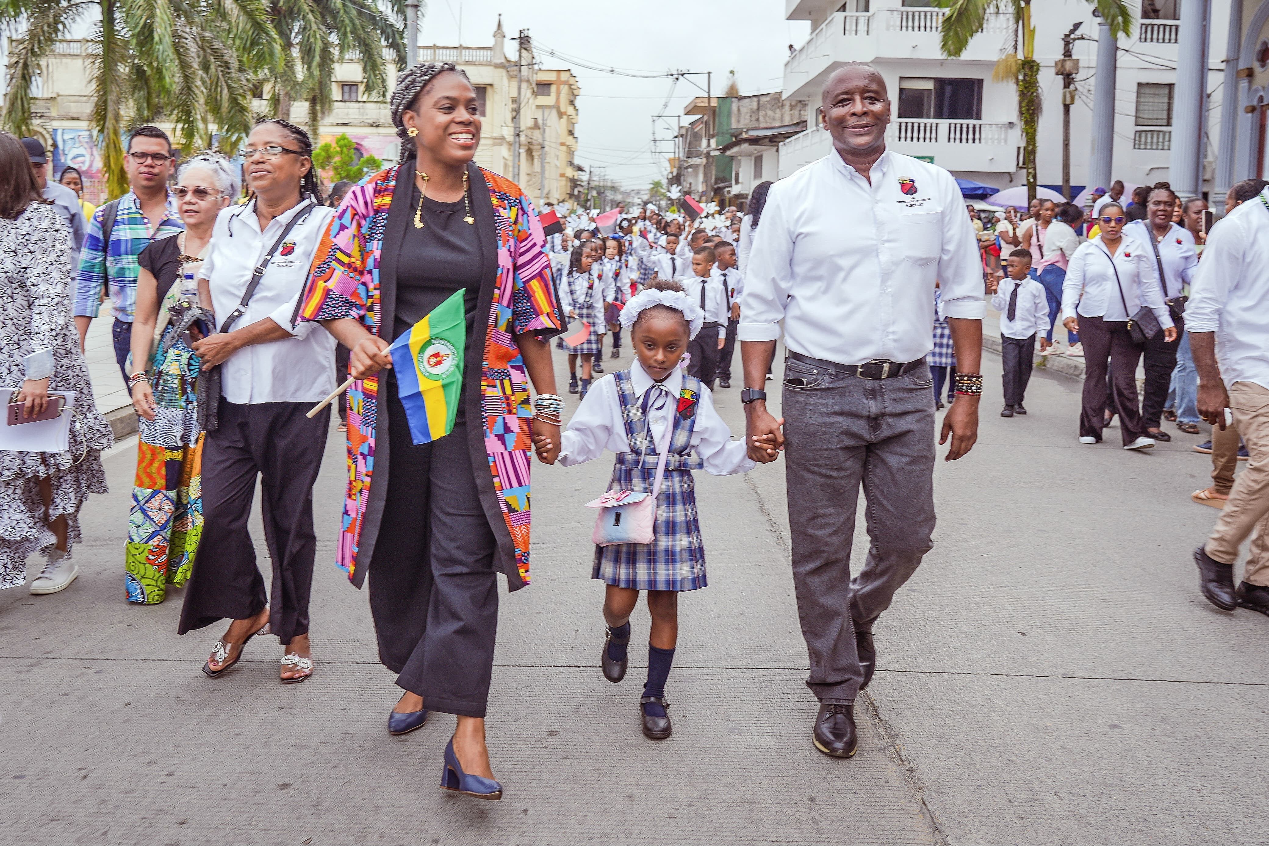 Aurora Vergara, ministra de Educación. Foto: cortesía de María Acosta.