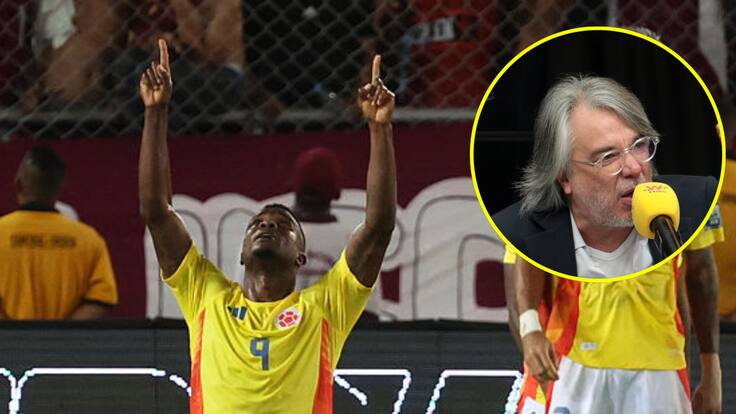 “El jugador Quintero lo honra, lo glorifica”: Así narró Martín de Francisco el sexto gol de Colombia