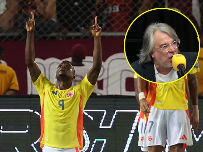 “El jugador Quintero lo honra, lo glorifica”: Así narró Martín de Francisco el sexto gol de Colombia