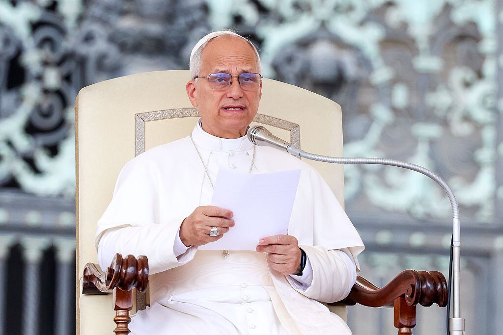 Papa León XIV. (Photo by Franco Origlia/Getty Images)