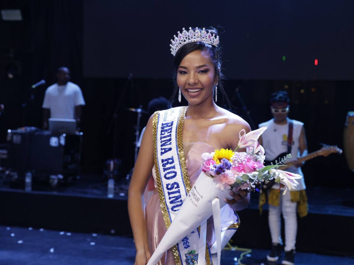 Nathalya Betancur, representante de Caño Viejo Palotal, es la nueva reina del Río