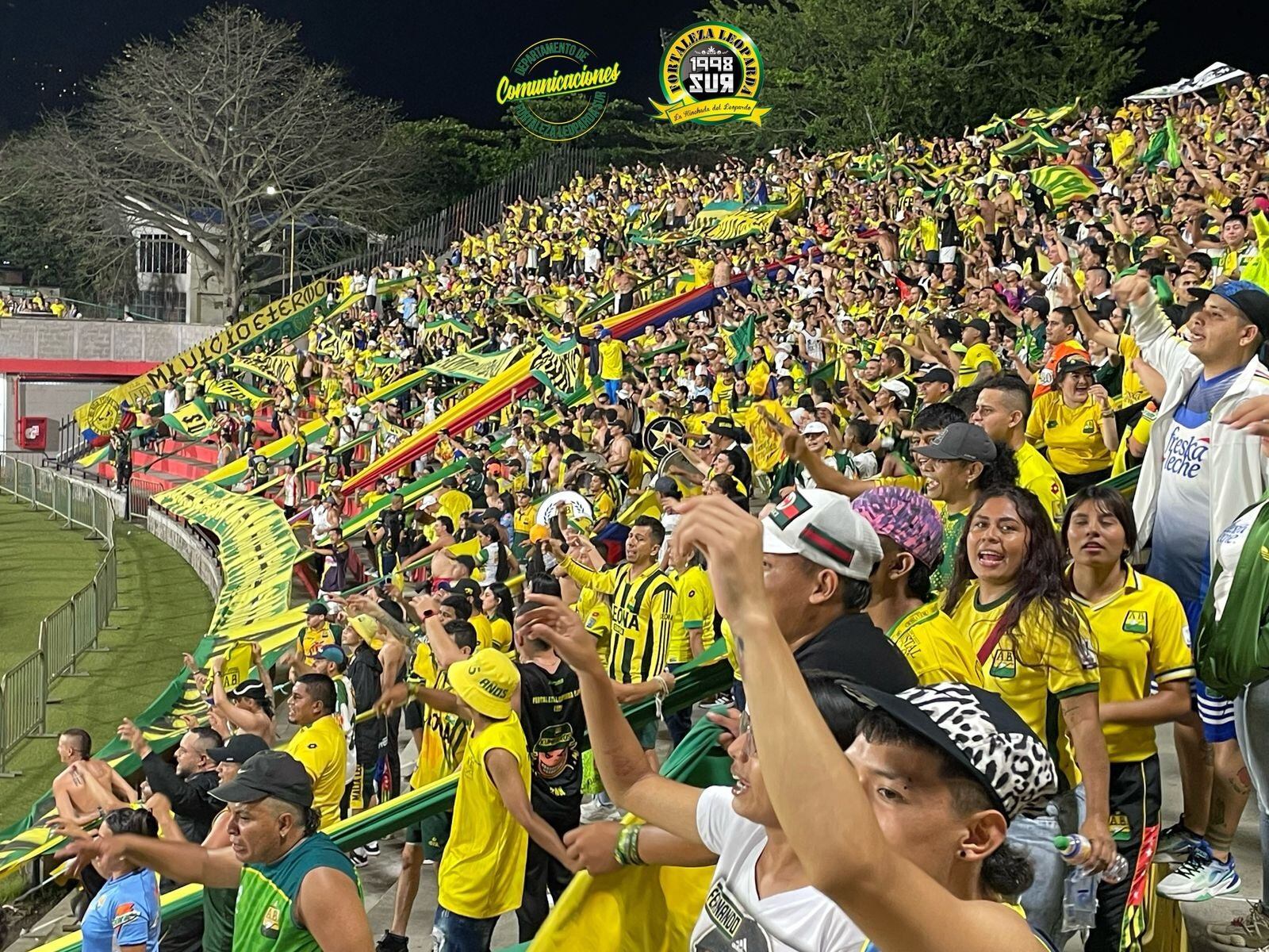 Tres personas heridas durante reunión de hinchas del Atlético Bucaramanga. Foto: Fortaleza Leoparda Sur.