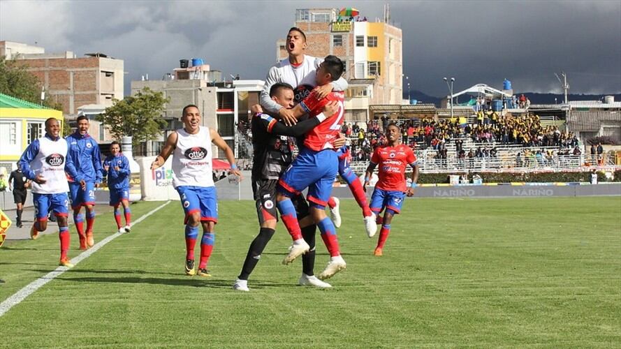 Deportivo Pasto, primer finalista de la Liga Águila 2019-I. Foto: Colprensa