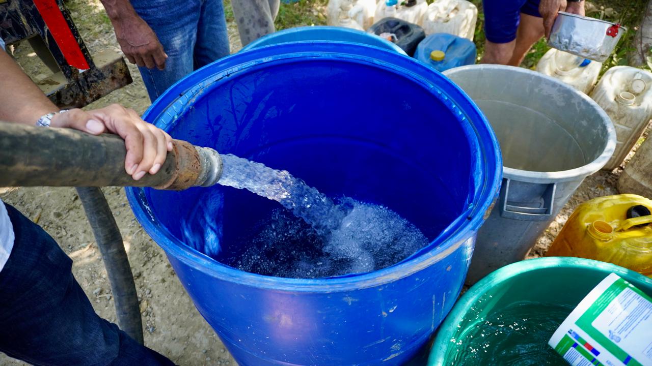 Sequía en Córdoba: las autoridades habrían suministrado 35 millones de litros de agua. Foto: prensa Gobernación de Córdoba.
