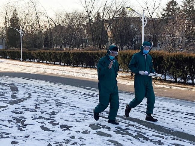 El pasado 12 de febrero, Pyongyang dio a conocer que las cuarentenas se habían ampliado a un periodo de 30 días. Foto: Getty Images