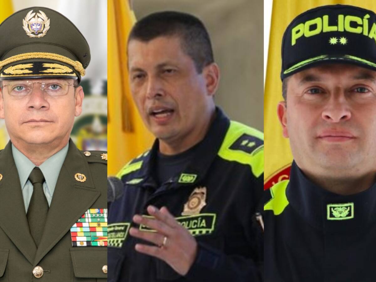 Tres generales de la Policía Nacional, incluyendo el subdirector, salen de la institución