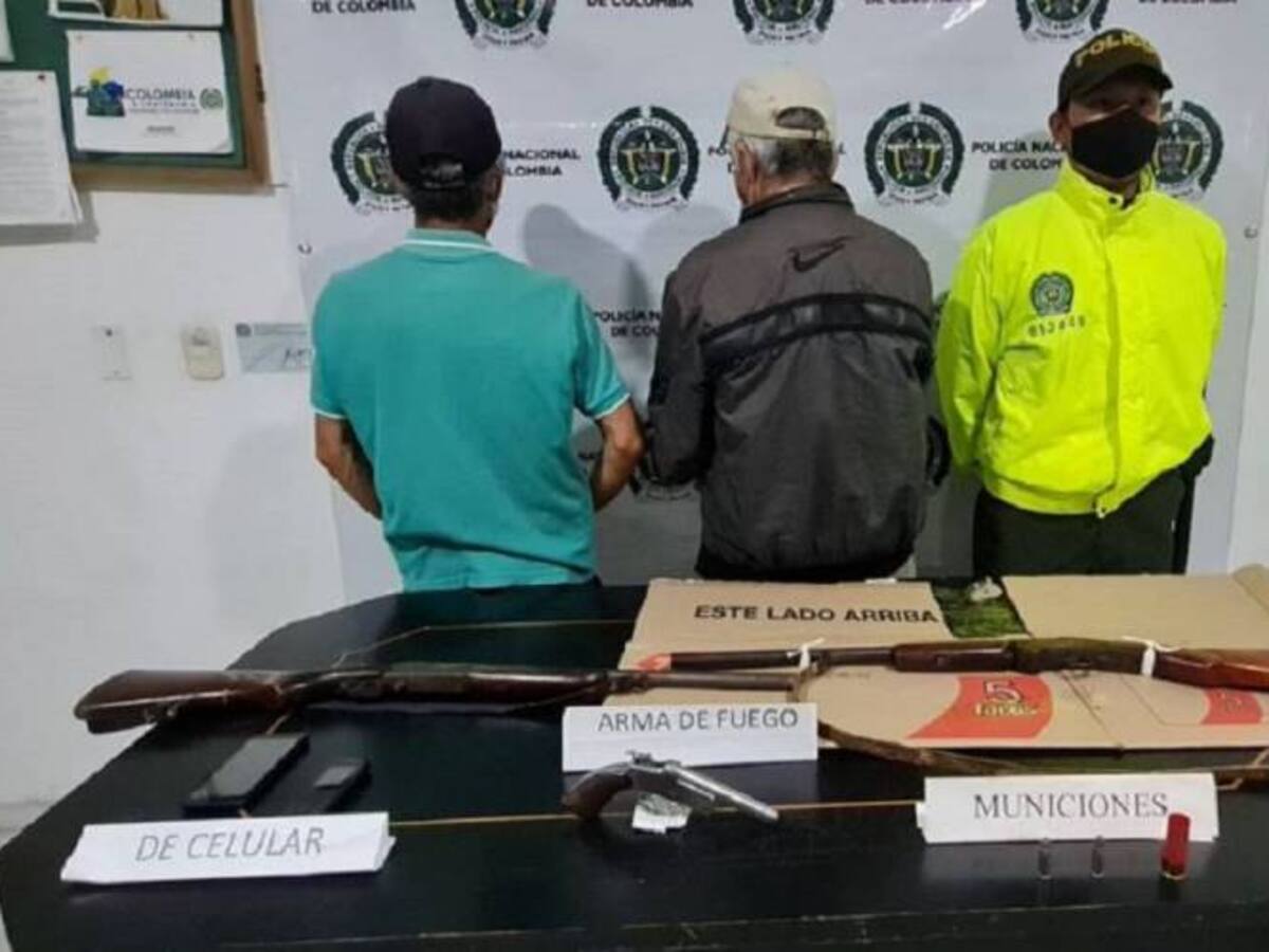 Dos adultos fueron capturados, al parecer por asesinar a un indígena en Caldas