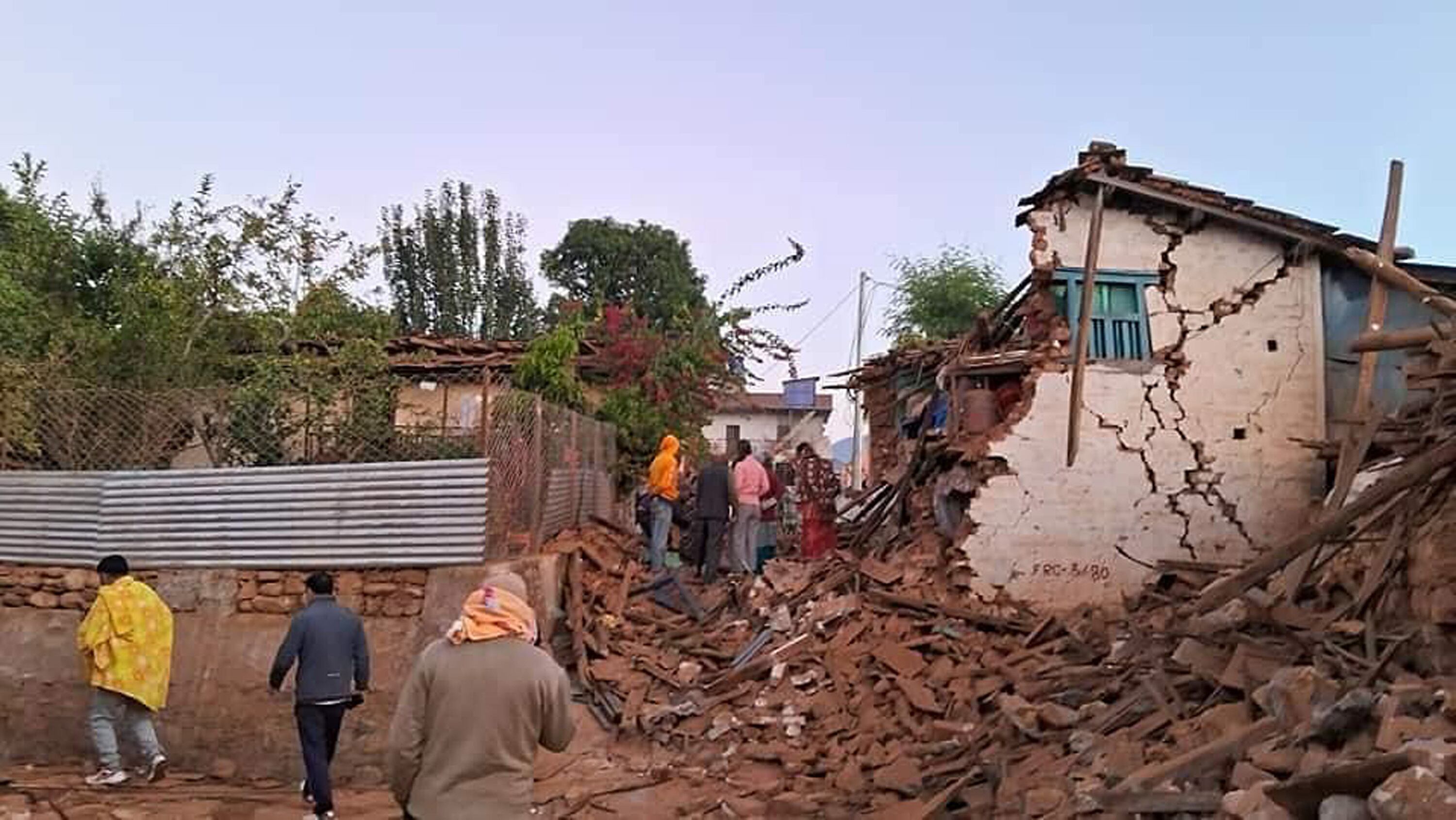 Consecuencias el terremoto en Jajarkot, Nepal. EFE/EPA/NEPAL PRIME MINISTER'S OFFICE HANDOUT EDITORIAL USE ONLY/NO SALES HANDOUT EDITORIAL USE ONLY/NO SALES