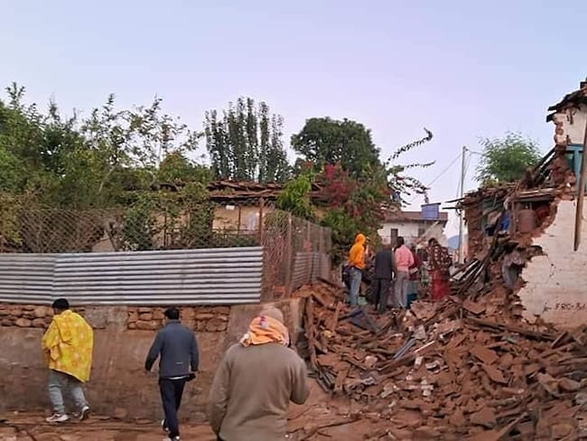 Consecuencias el terremoto en Jajarkot, Nepal. EFE/EPA/NEPAL PRIME MINISTER&#039;S OFFICE HANDOUT EDITORIAL USE ONLY/NO SALES HANDOUT EDITORIAL USE ONLY/NO SALES