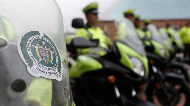 Un policía atropelló a joven skater durante una movilización. Foto: Colprensa