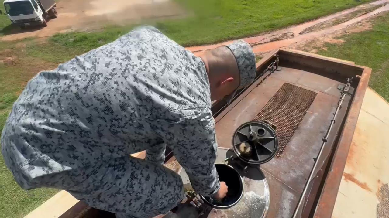 El operativo fue adelantado por la Fuerza Aeroespacial Colombiana en conjunto con la Armada Nacional. Foto: cortesía