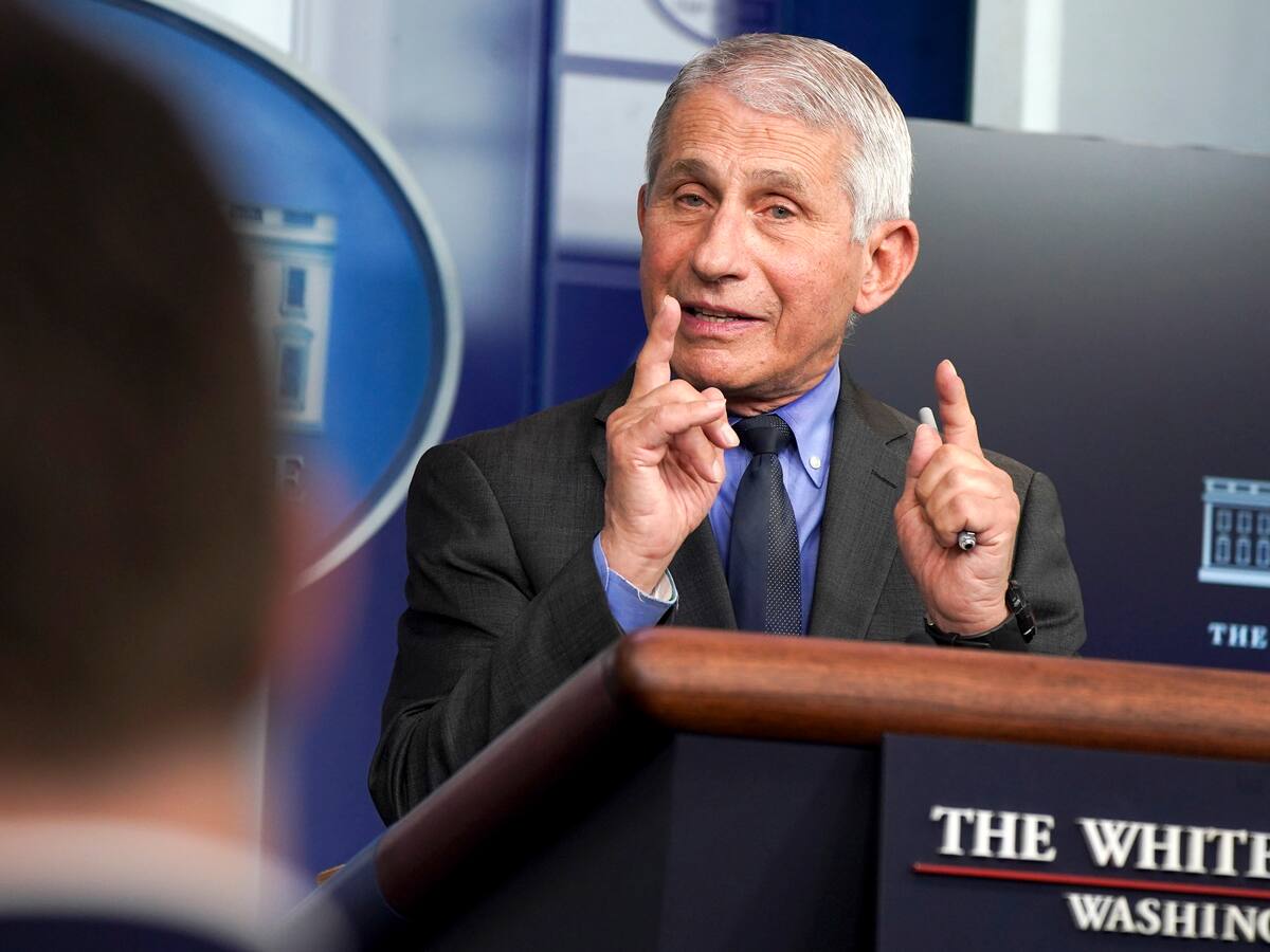 Anthony Fauci, el epidemiólogo jefe de Estados Unidos, dejará el cargo en diciembre